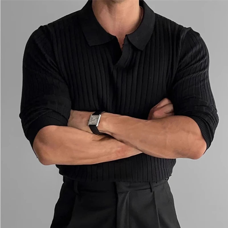 The Elite Long Sleeve Polo
