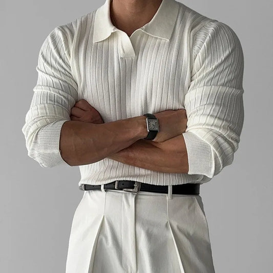 The Elite Long Sleeve Polo
