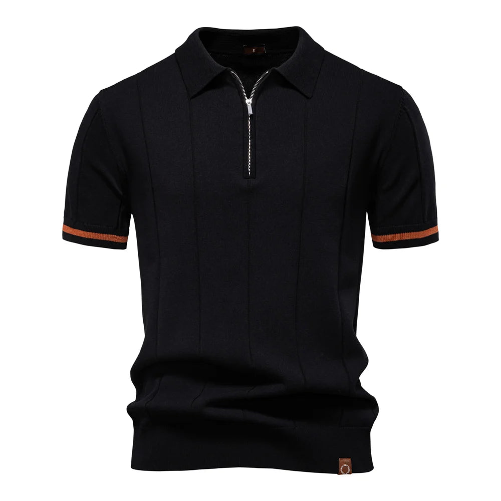 The Montreux Zip Polo