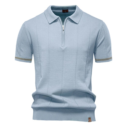 The Montreux Zip Polo