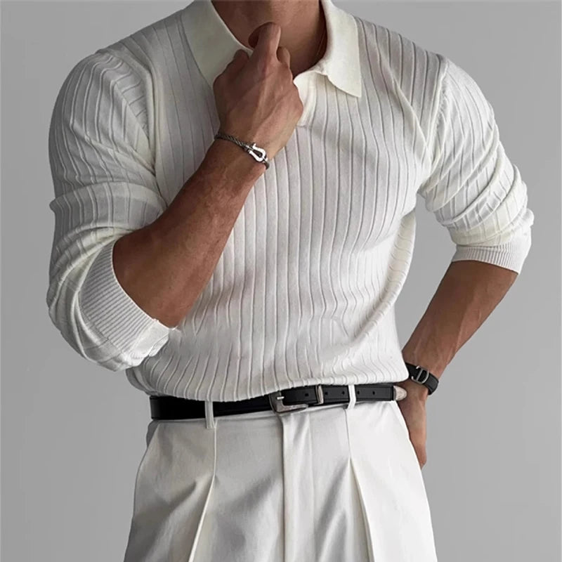 The Elite Long Sleeve Polo