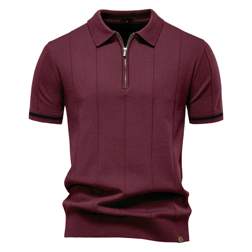 The Montreux Zip Polo