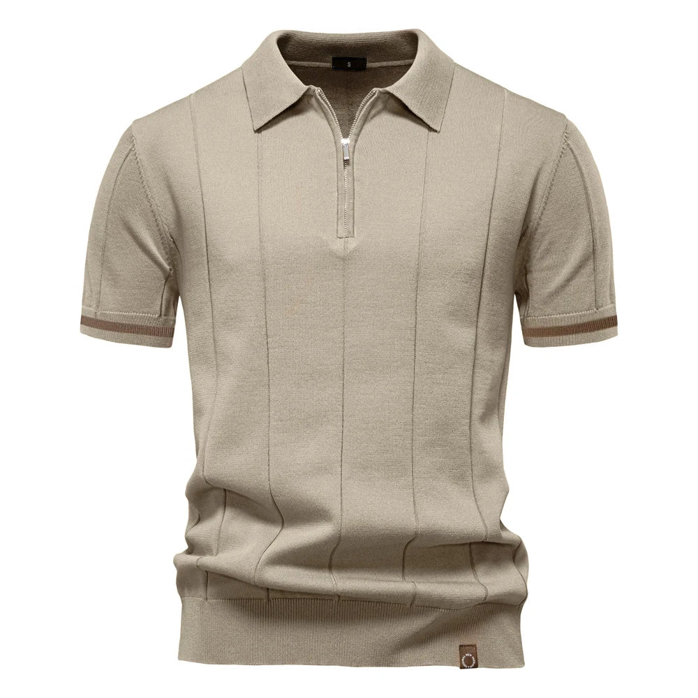 The Montreux Zip Polo