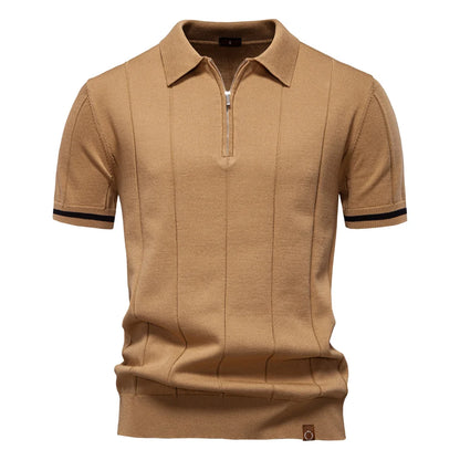The Montreux Zip Polo