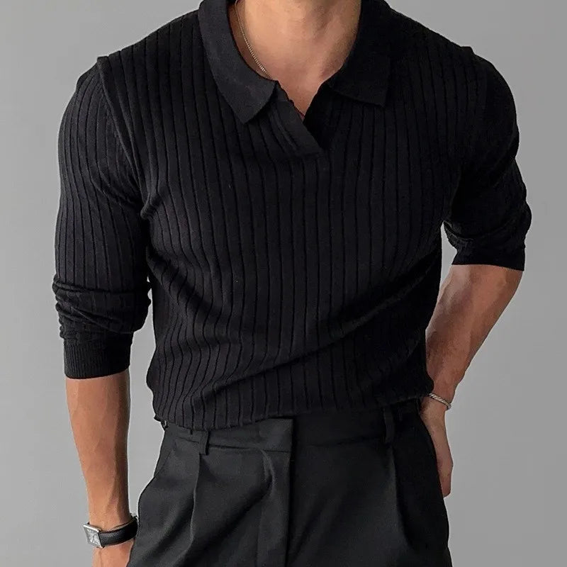The Elite Long Sleeve Polo